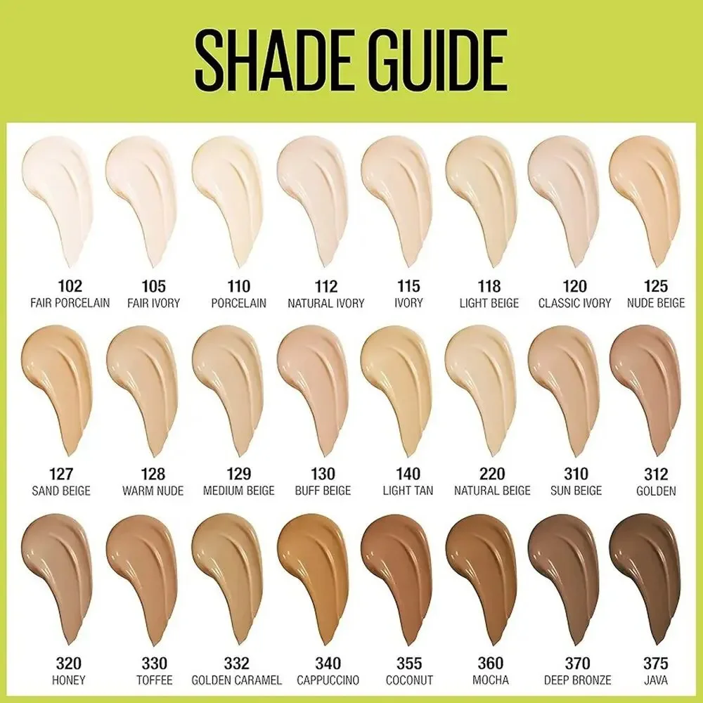 Maybelline Super Stay Active Wear Up To 30 Hours Liquid Foundation 110 Porcelain
